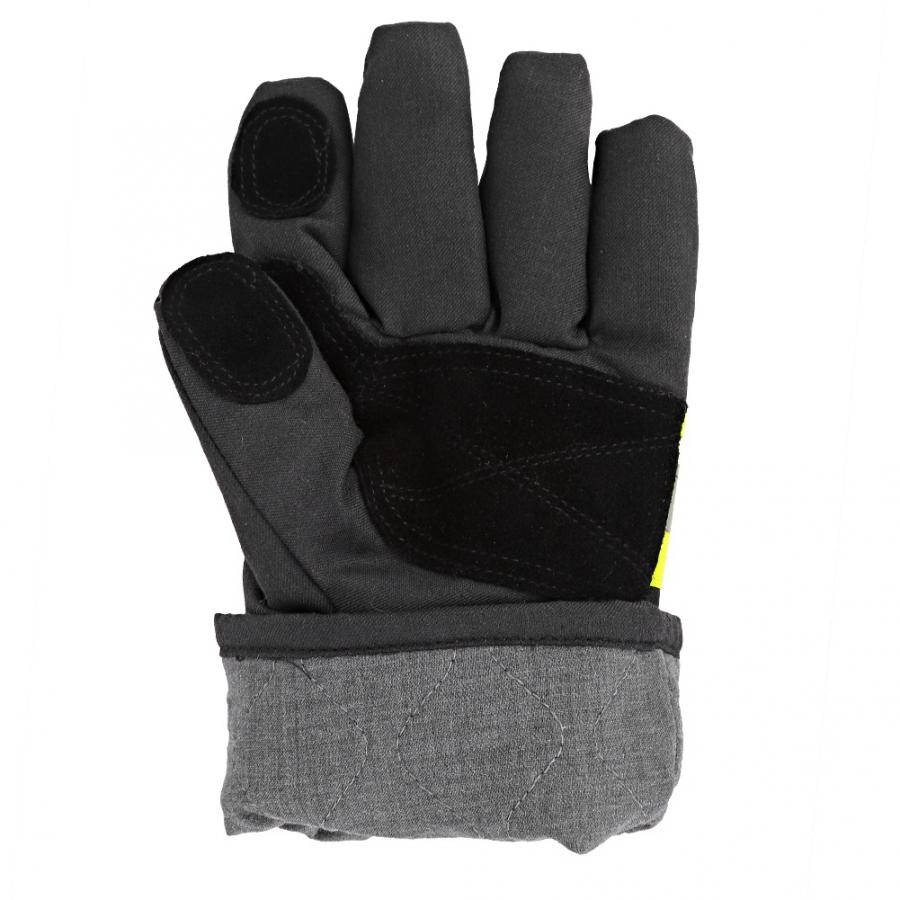 Fireproof Anti-Fire Equipment Heat-Resistant Fire Retardant Firefighters Protection Gloves luvas bombeiros guantes trabajo Black