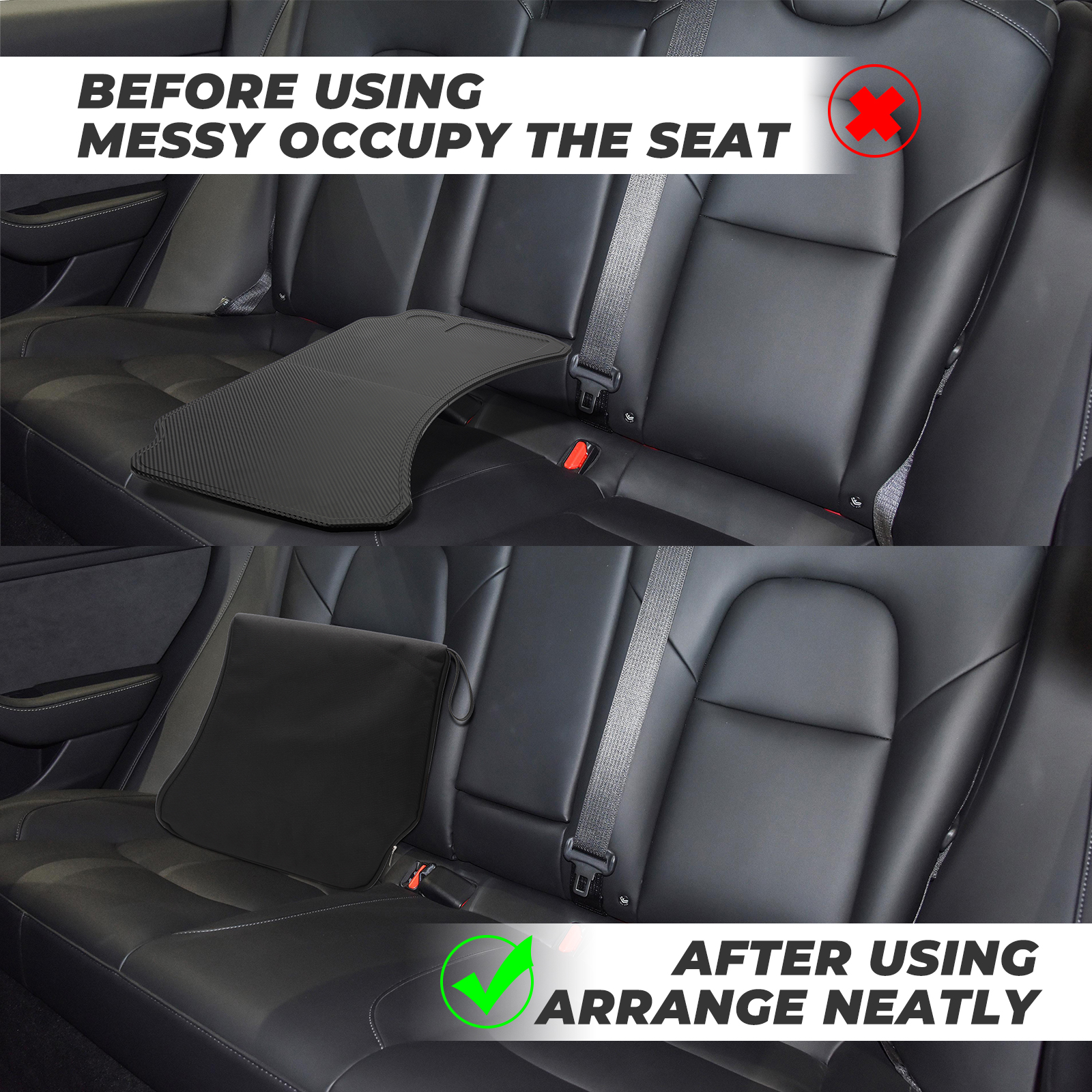 Lade Opbergtas Model 3/Y Stuurwiel Bureau Opslag Voor Tesla Model 3 Modely Laptop Lade Driver Mount stand Draagbare Tas Case