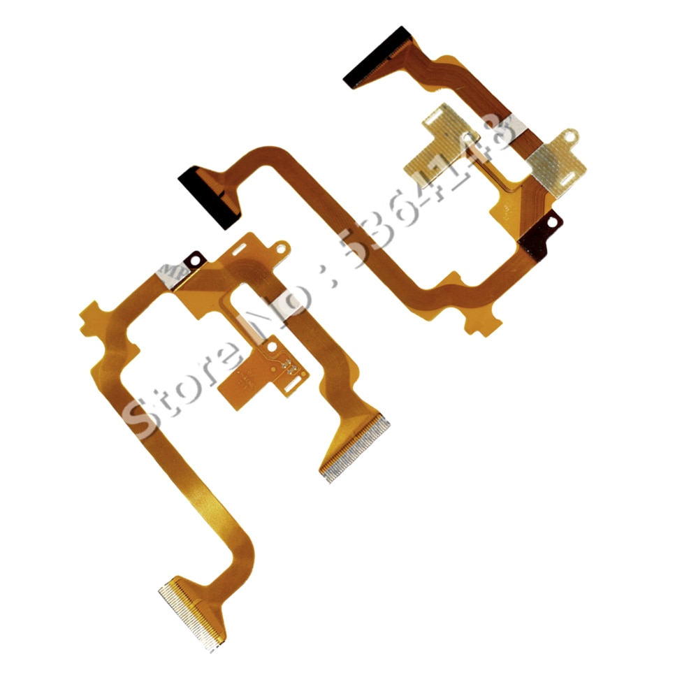 2Pcs Lcd Scharnier Ritate Shaft Flex Kabel Voor Jvc GZ-E10 GZ-E265 E245 E305 E315 E355 HM50 HM50BU EX355 EX210 EX270 EX315 Video