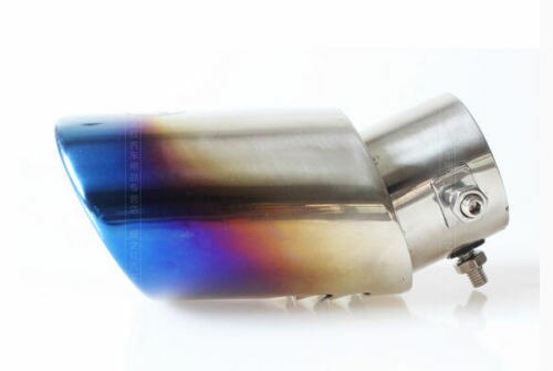 for Mazda 3 Axela Sedan - Blue Rear Exhaust Muffler Pipe Tail Tips 2pcs Car modification Auto parts