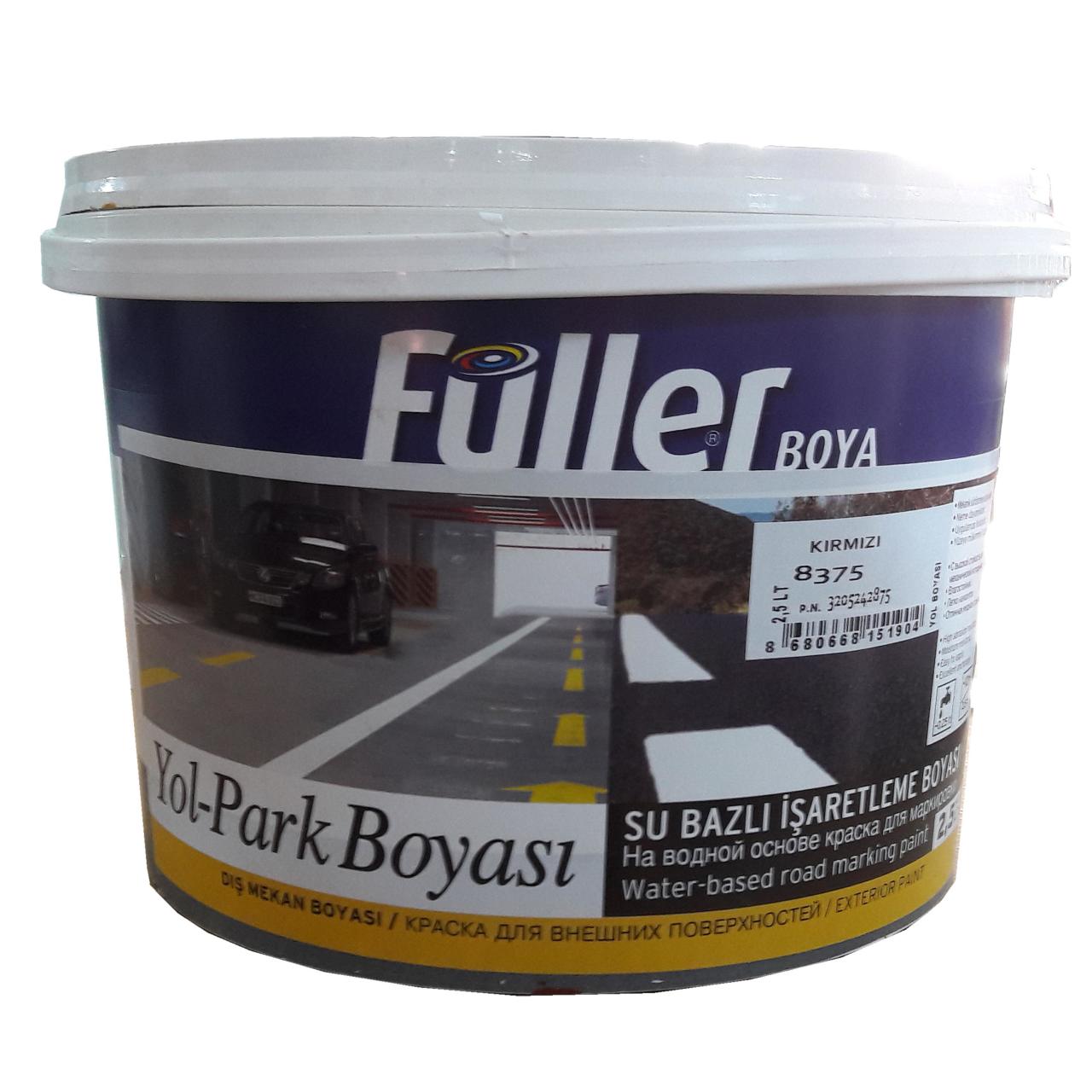 Füller Red Road Marking Paint 2,5 Liter Water Based