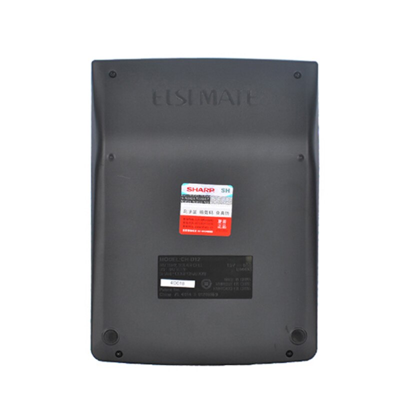 SHARP Genuine CH-G12 Calculator Large Screen Solar Financial Accounting Business Office Computer