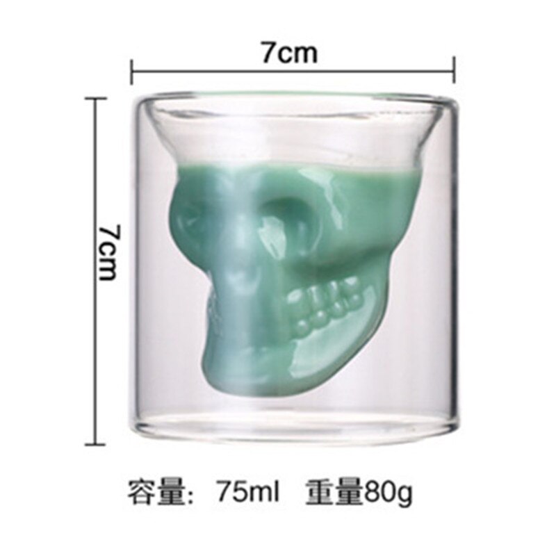 Nette Weihnachten Baum Becher Doppel Zauberstab Glas Kaffee Tassen mit Silocone Deckel Schneeflocke Stern Weihnachten Wein Tee Milch Wasser Becher: N 75ML