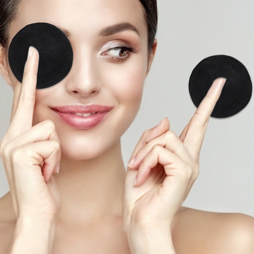 Make-Up Remover Pads Herbruikbare Make Up Facial Remover Bamboevezel Gezichtsverzorging Verpleging Pads Huid Reinigen
