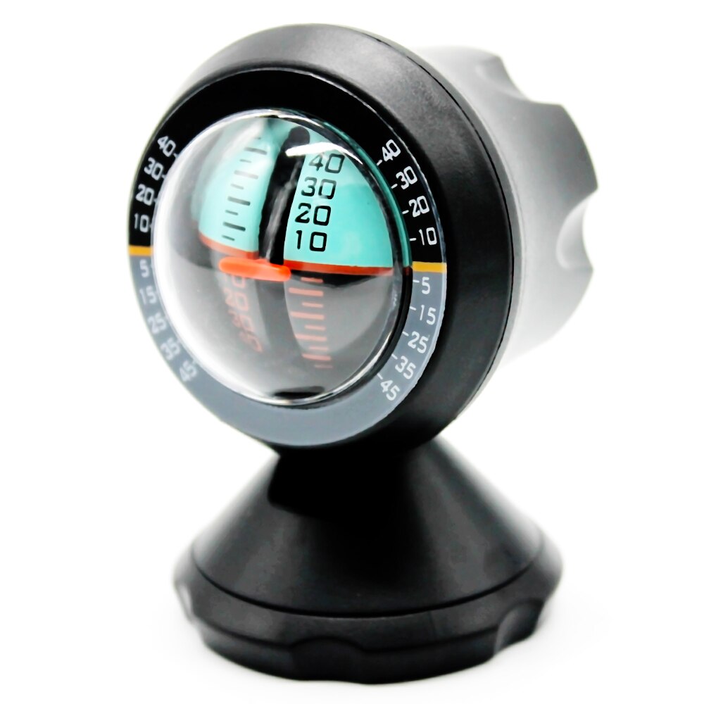 KKMOON-inclinomètre voiture d'extérieur | Multifonction, inclinomètre de pente angulaire, balance véhicule bateau électronique boussole de voiture sans horloge