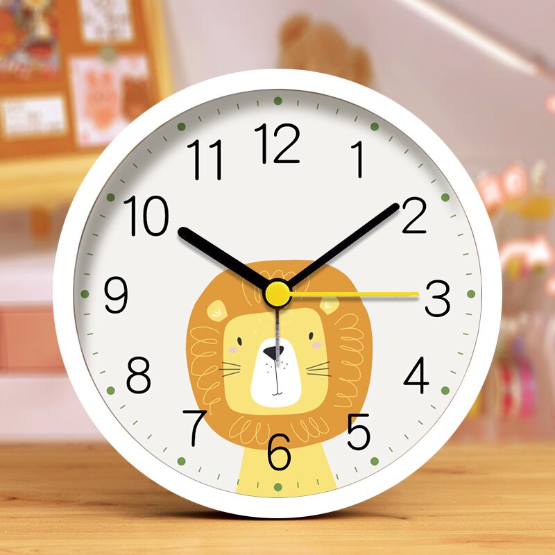 Eenvoudige Wekker Voor Kinderen, Jongens En Meisjes Leuke Klok Alarm Nachtkastje Lichtgevende Desktop Elektronische Klok.