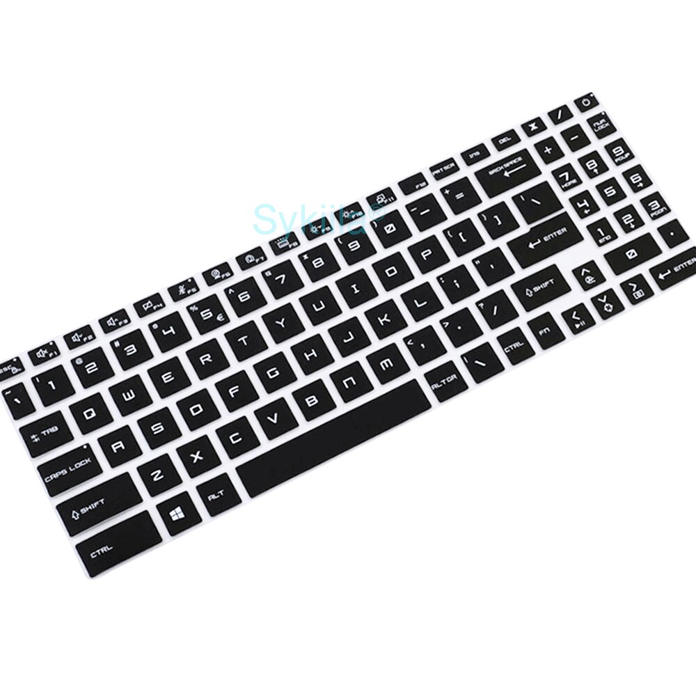 Keyboard Cover for MSI Summit B14 B15 E14 E15 E16 Flip Evo A11 Silicone Protector Skin Case 15.6 17.3 Gaming Laptop Accessories