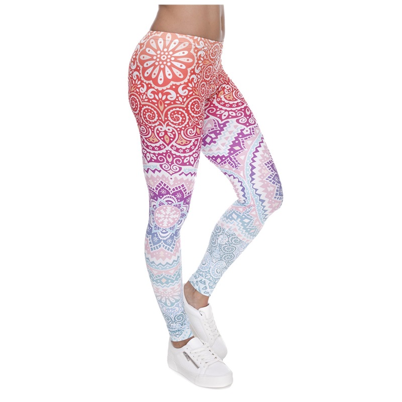 Naisten legginssit artez ympyrä kukka leggingsit kevät fitness leggins ohuet leginsit plus kokoiset matalavyötäröiset legginsit naisten gootti