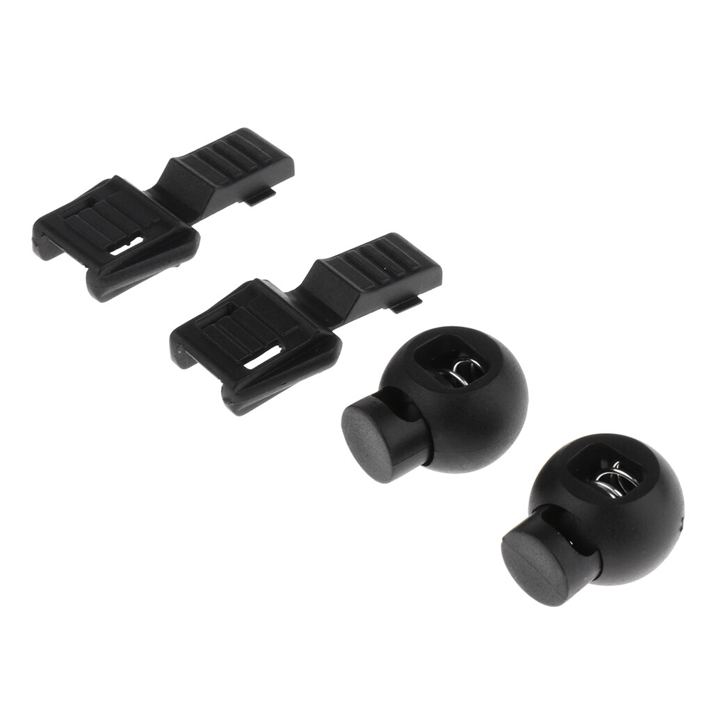 Lazy Shoe Laces Elastic Lock Sports Laces Lock Shoelaces Fastenere Triathlon Trainer Running Jogging Trainer Unisex Shoelaces: Black 1