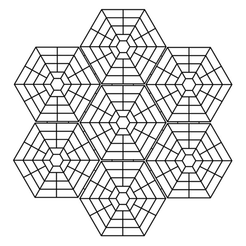 20Pcs Six Angle Fish Protectors Fish Pond Nets Plastic Fish Guards Pond Mesh for Home Shop