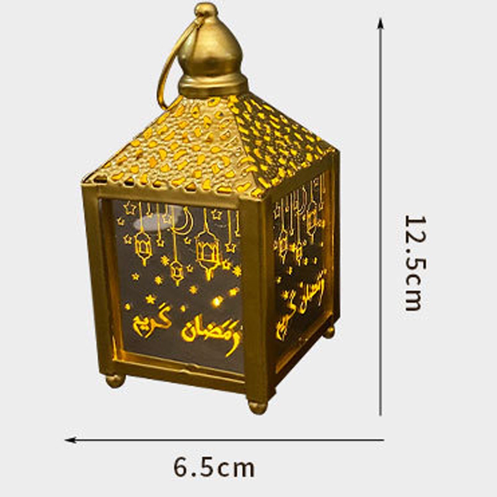 Top Selling Ramadan Decoratie Verlichting Verlichting Smeedijzeren Nachtlampje Populaire