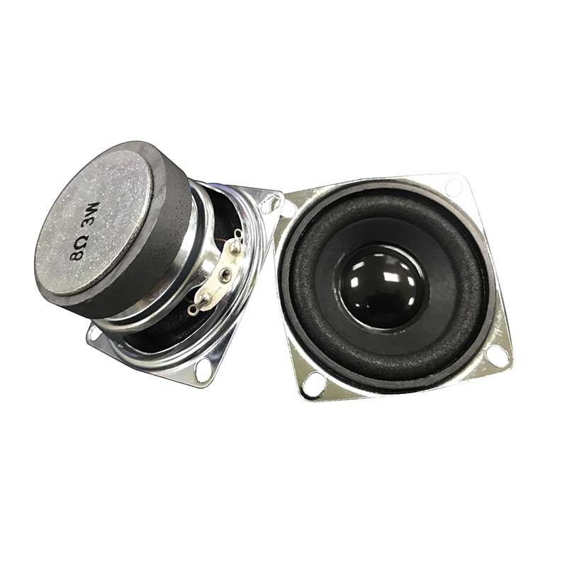TONLEN 2pcs 8 ohm Full Range Speaker 2 inch DIY Portable Bluetooth Speakers 3W mini Loudspeaker Parts Square 50mm Stereo Speaker