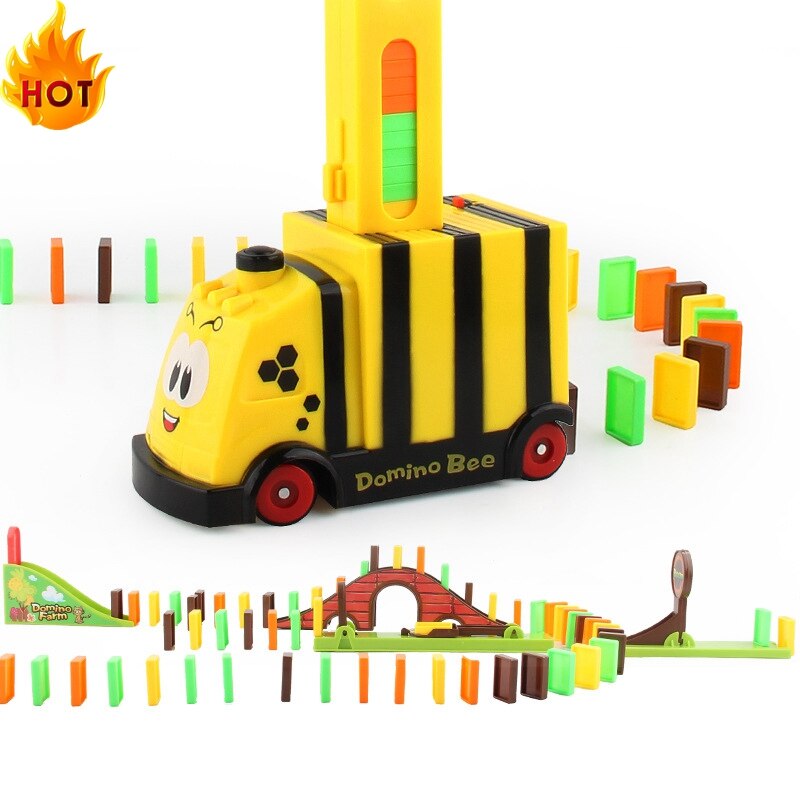 Juego de juguetes de tren Domino, tren eléctrico Dominoes Rally con luces y sonidos, bloques de aprendizaje y construcción para apilar juguetes para niños Xemadio LN-1885 | en línea Juego de juguetes de tren Domino, tren eléctrico Dominoes Rally con luces y sonidos, bloques de aprendizaje y construcción para apilar juguetes para niños Xemadio LN-1885 | en línea