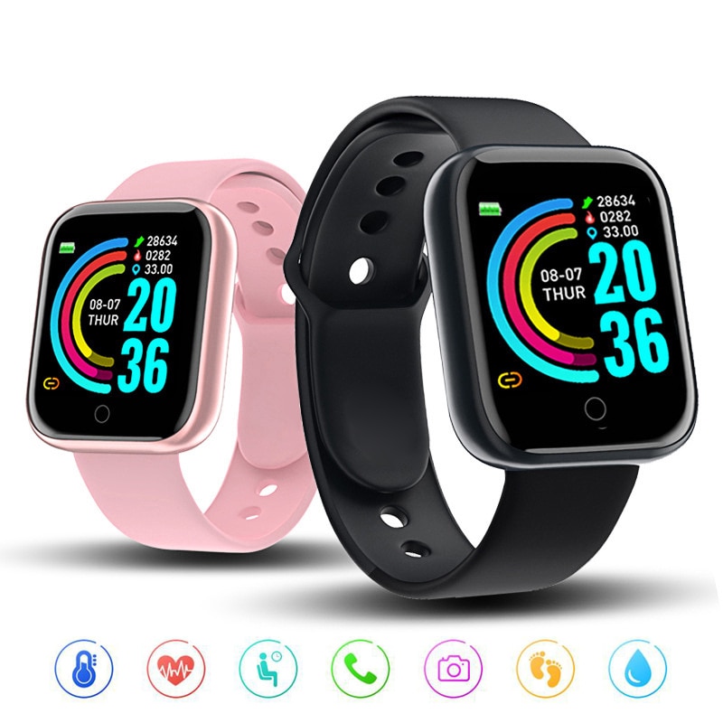 Smart Horloge Polsbandjes Braceletwomen Mannen Sport Bluetooth Smart Stappenteller Hartslagmeter Waterdicht Tracker Armband