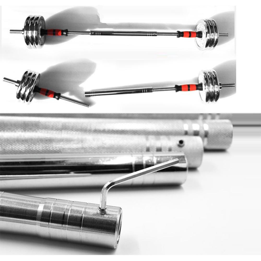 Dumbbells Connecting Bar Weight Lifting Barbells Extender Extension Rod Connect Fitness Equipment Accessories