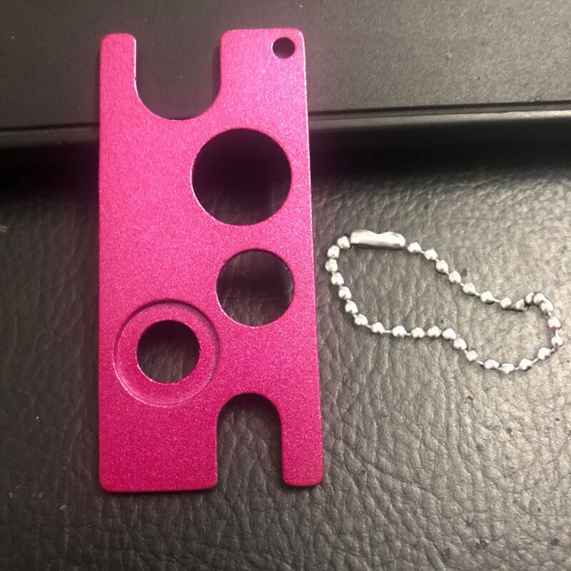 Yomdid æteriske olier åbnerfjerner til rullekugler og hætter flaskeåbner metalproptrækkerværktøj køkkengadgets: Rosenrød