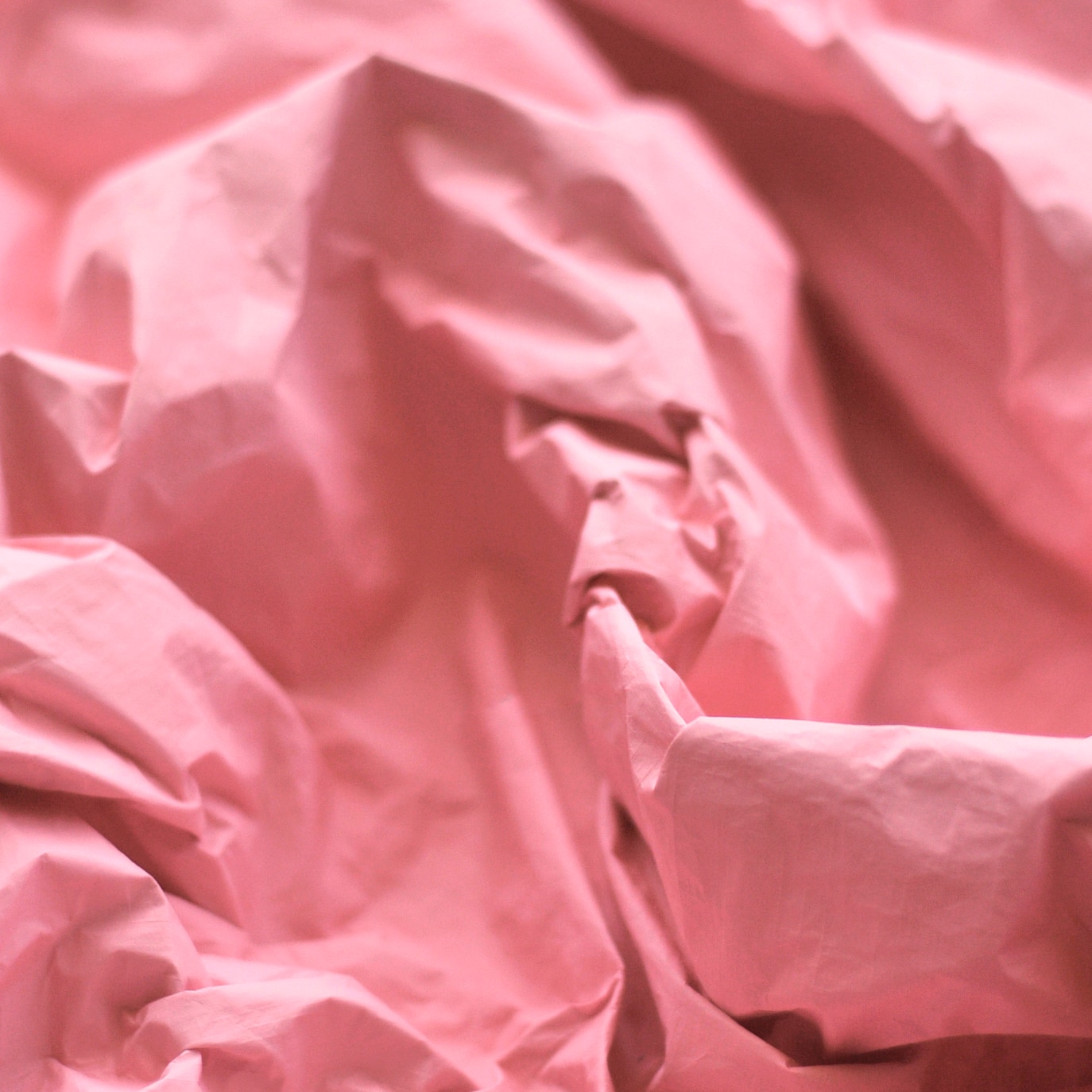 Rivefast mat lyserød vaskbar papirklud 145cm bredde teknologisk importeret stof  ss008