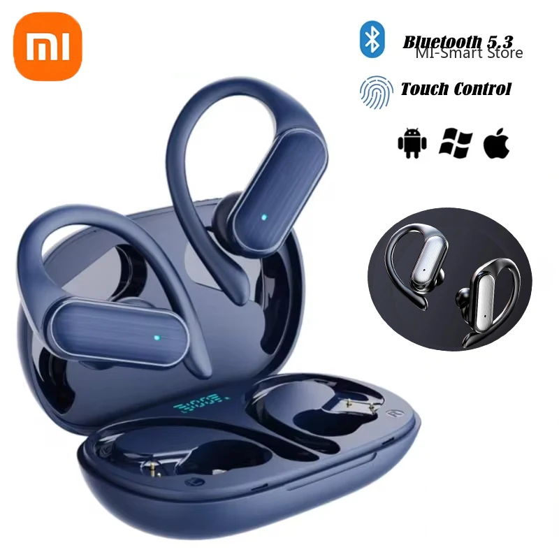 Xiaomi A520 ganchos para las orejas inalámbricos Bluetooth 5,3 auriculares para correr juegos auriculares HIFI llamada de voz estéreo HiFI con micrófono
