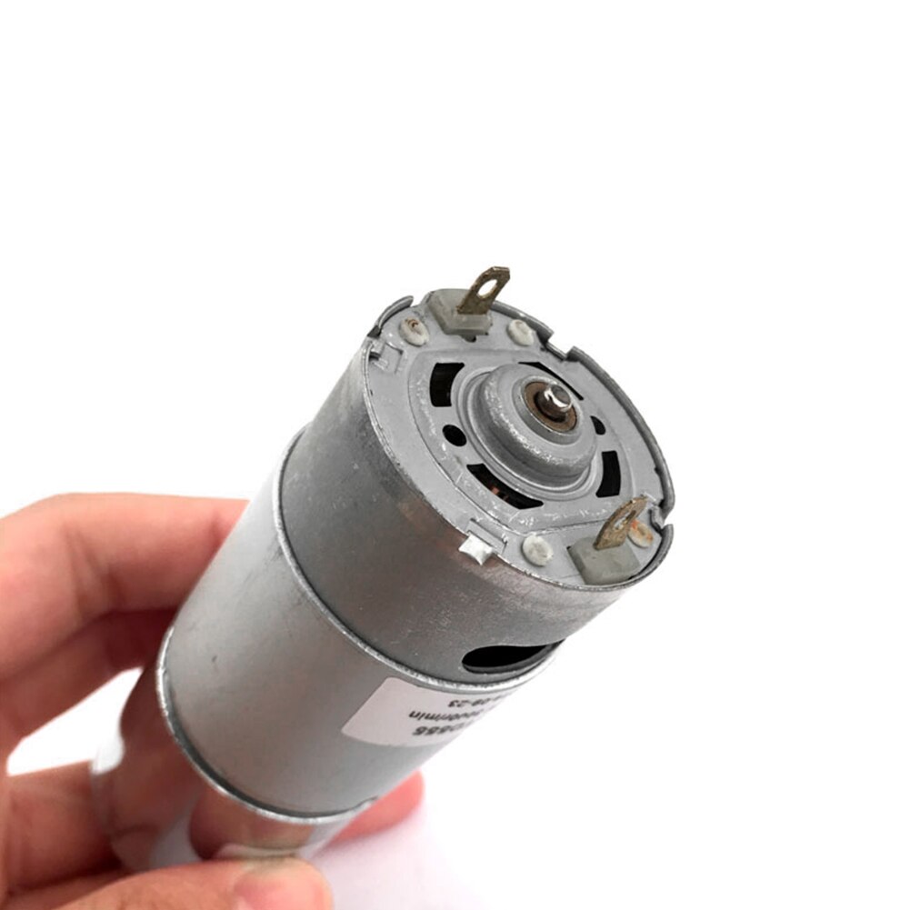 Dc 12v 25mm 5-1200 rpm metal gear reduktion snekke reversibel turbo gearmotor