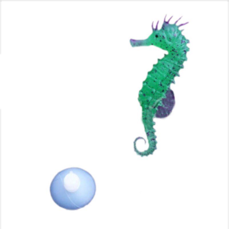 Aankomst Aquarium Aquarium Decoratie Lichtgevende Seahorse Vis Aquarium Speciale Decoratie Lichtgevende Mariene Leven