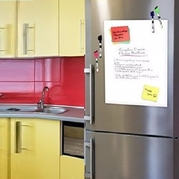 Flexibel magnetisch whiteboard maat  a3 koelkast keuken thuiskantoor herinnering magneet whiteboard whiteboards jaar