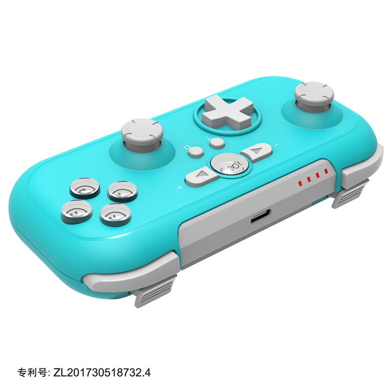 IPEGA PG-SW021 Bluetooth controlador inalámbrico para Nintendo interruptor con DualShock Vibaration para interruptor: Ácido azul