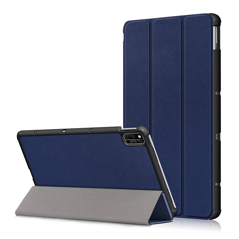 Tablet Case for Huawei MatePad 10 4 10.4 BAH3-W09 BAH3-AL00 Folding Stand Magnetic Smart Cover for Funda Huawei MatePad 10.4: Dark Blue