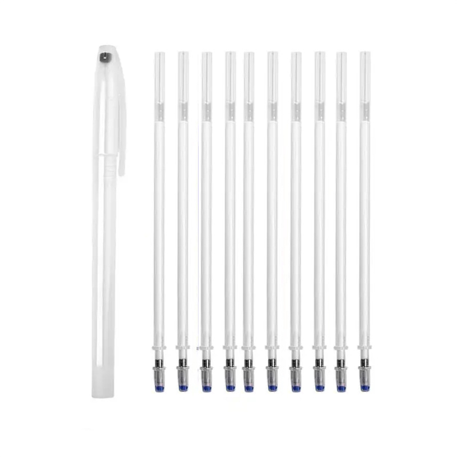 Erasable Pen for Fabric Clothes Sewing , erased by iron and heat: WHITE