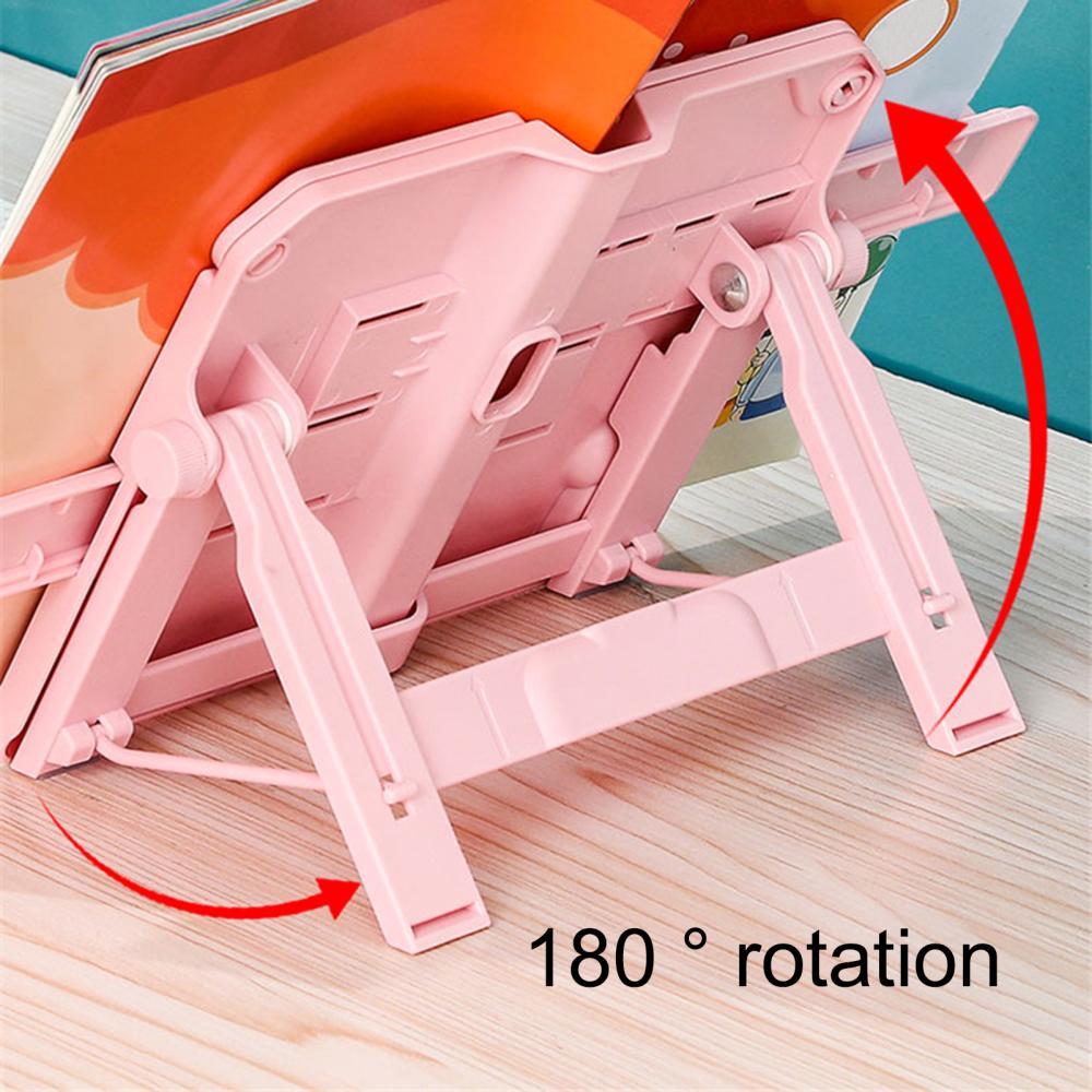 Draagbare Intrekbare Boek Lezen Houder Beugel Boekensteunen Office Home Boekenplank