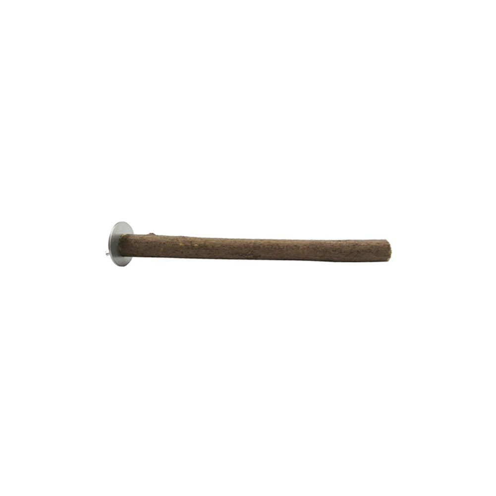 Husdjur papegoja fågelbur trä gren gaffel stativ ställning sittpinnar leksak fåglar stående pinnar: 20cm