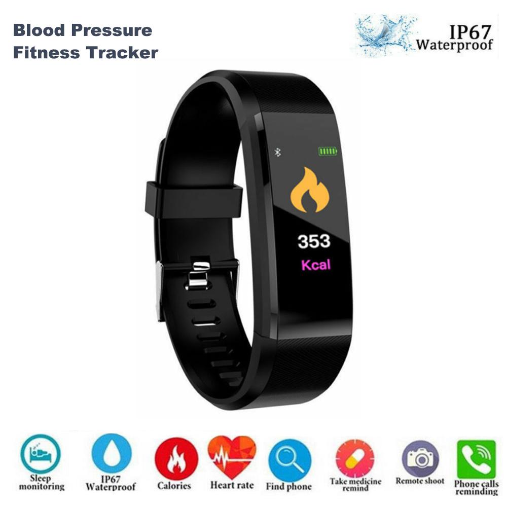 Health Bracelet Heart Rate Blood Pressure Smart Band Fitness Tracker Smartband Wristband for honor Band 3 fit bit Smart Watch