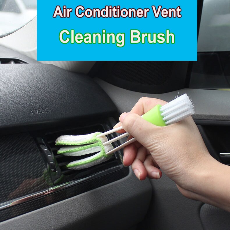 Brosse de nettoyage pour voiture, nettoyant lavable pour la maison, nettoyeur de ventilation de climatiseur, stores, clavier, brosse à poussière, ordinateur, outil de nettoyage de style de voiture