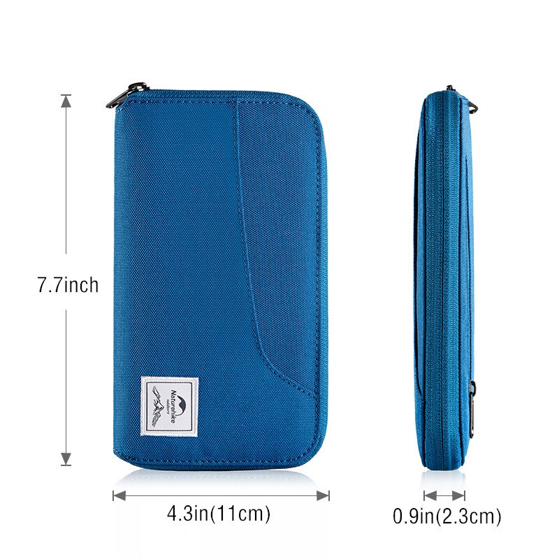 Naturehike Rfid Paspoort Reizen Portemonnee Rfid Paspoort Portemonnee Waterdichte Passport Case Paspoort Organizer Met Rits