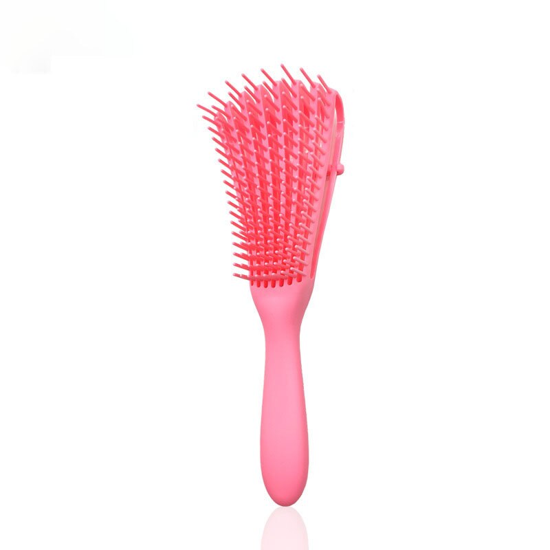 Démêler brosse à cheveux cuir chevelu Massage peigne à cheveux femmes démêlant brosse à cheveux pour bouclés soins des cheveux Salon maison coiffure peigne de coiffure: 24.5 7.5cm  B