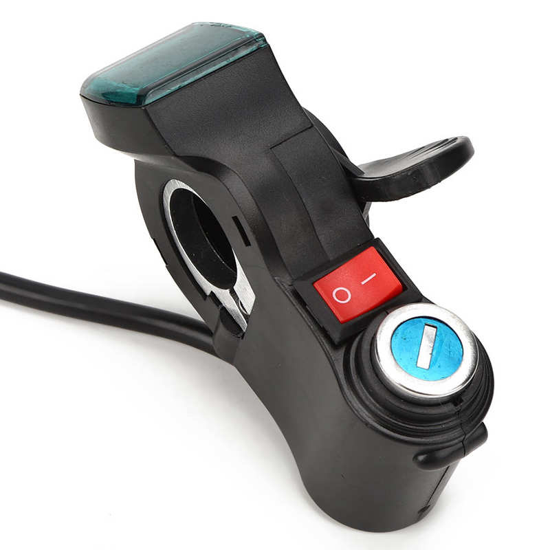 Elektrische Scooters Gashendel Rood Screen Thumb Lock En Schakelaar Elektrische Scooters Gashendel E-Fiets Accessoires