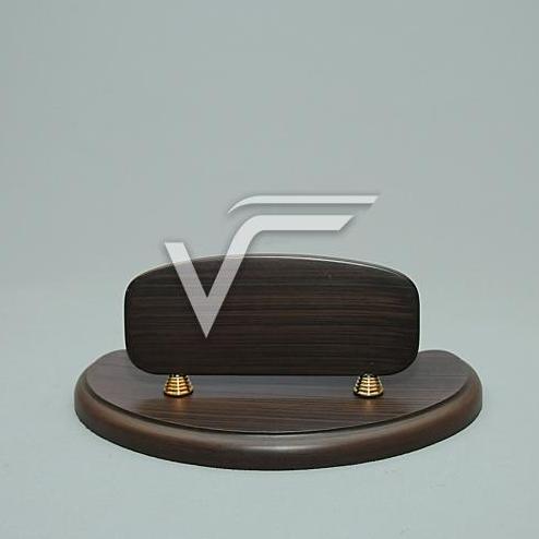 Wood Table Name Desk-Set Brown It will add Prestige to your Table do not doubt the Beautiful Image that will add to your table