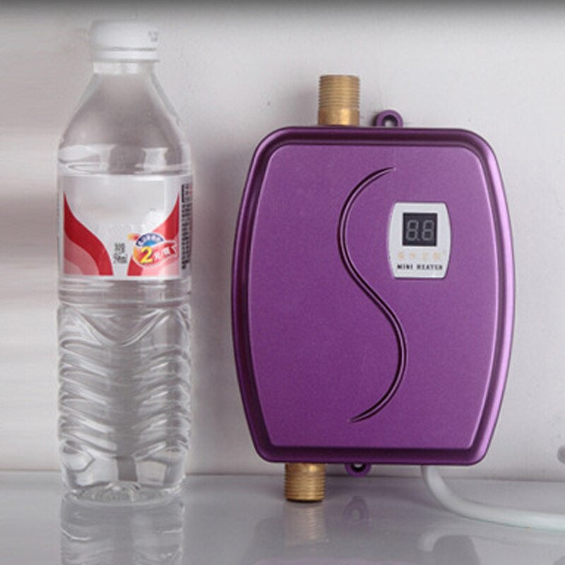 Calentador de agua instantáneo para cocina, XY-FB de agua eléctrico de calefacción rápida, minicalentador de agua doméstico de doble uso