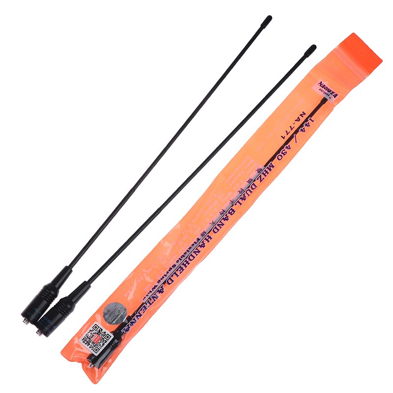 2pz Adattatore per NA-771 SMA-femmina doppio gruppo musicale 2.15dB 10W antenna HT/scanner