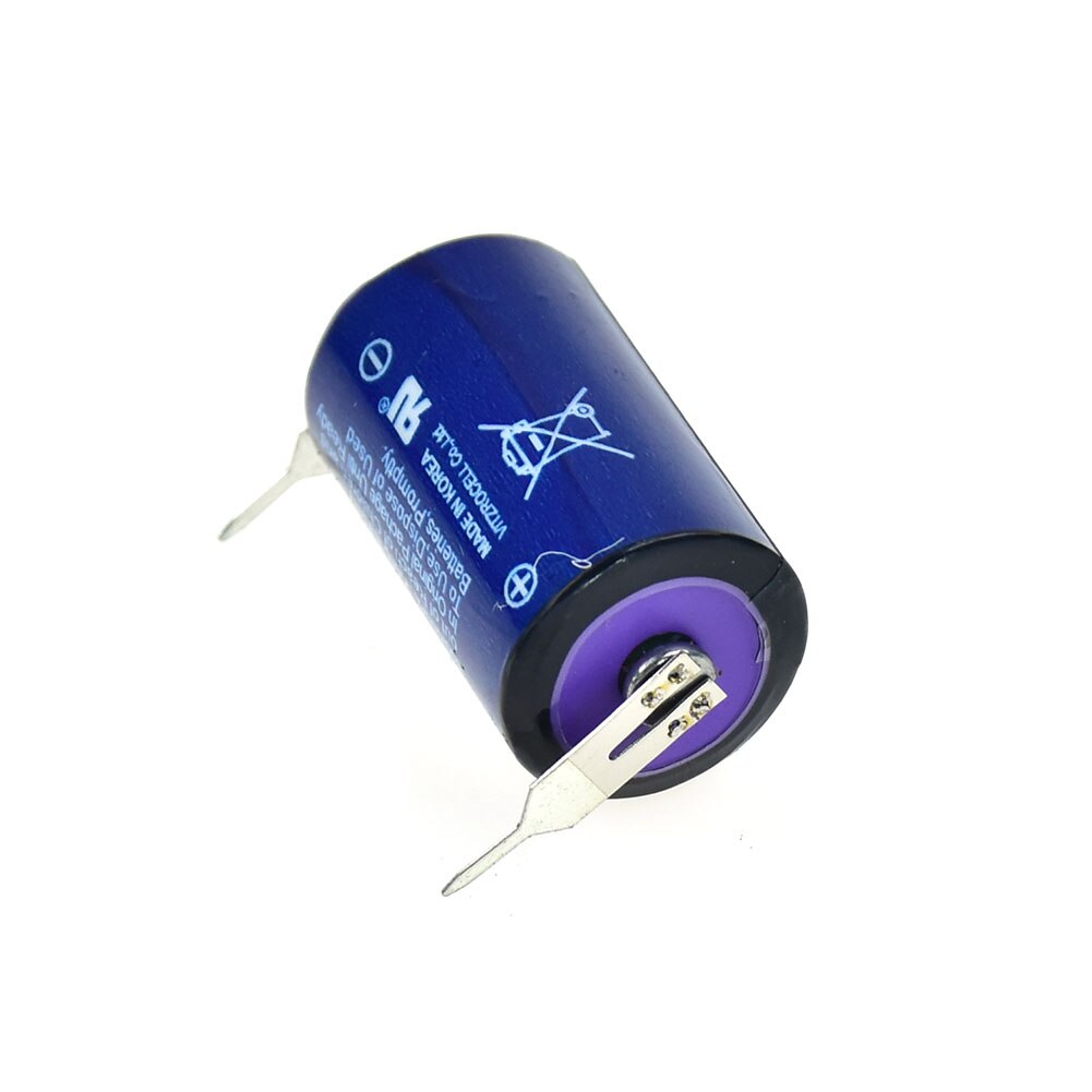 Nowość w Tekcell SB-AA02 3.6V akumulator litowo-jonowy LS14250 ER14250 ze stopkami spawalniczymi