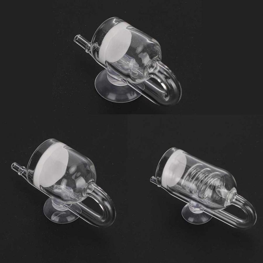 Aquarium Transparant Glas CO2 Raffinaderij Diffuser Met Zuignap Voor Fish Tank Plant Aquarium Accessoires CO2 Diffuser