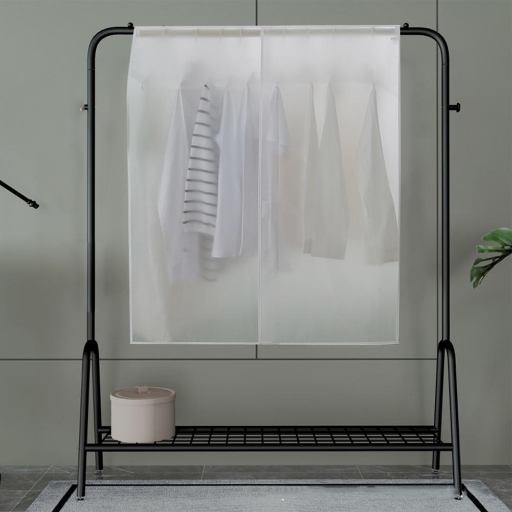 PEVA	Hanging Closet Cover Closet Cover Dust-proof Transparent Closet Cover PEVA Lace Up Clothes Protector for Bathroom