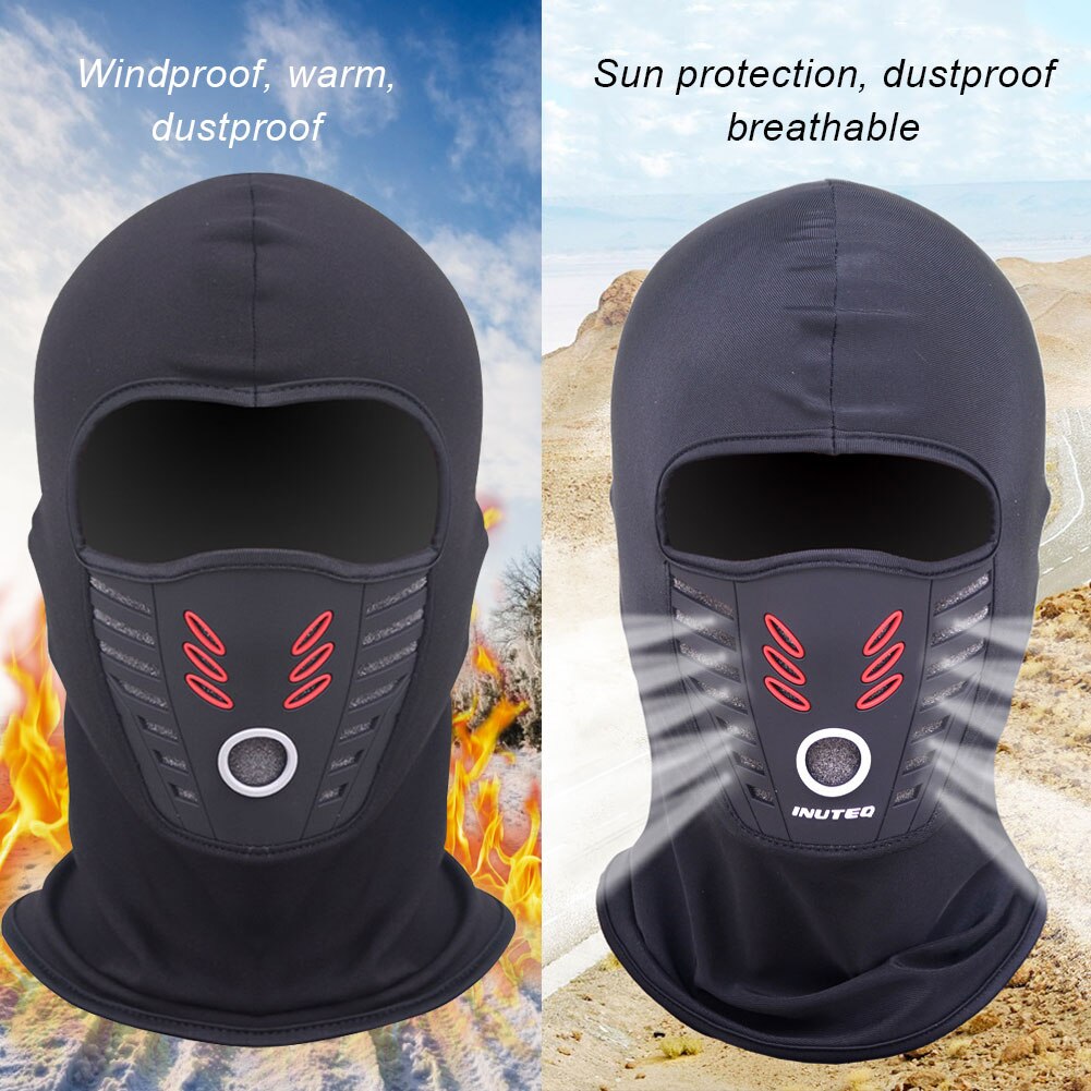 Winter Balaclava Ski Mask For Cold Weather Cycling Motorcycle Neck Warmer Hood Winter Gear For Men Women