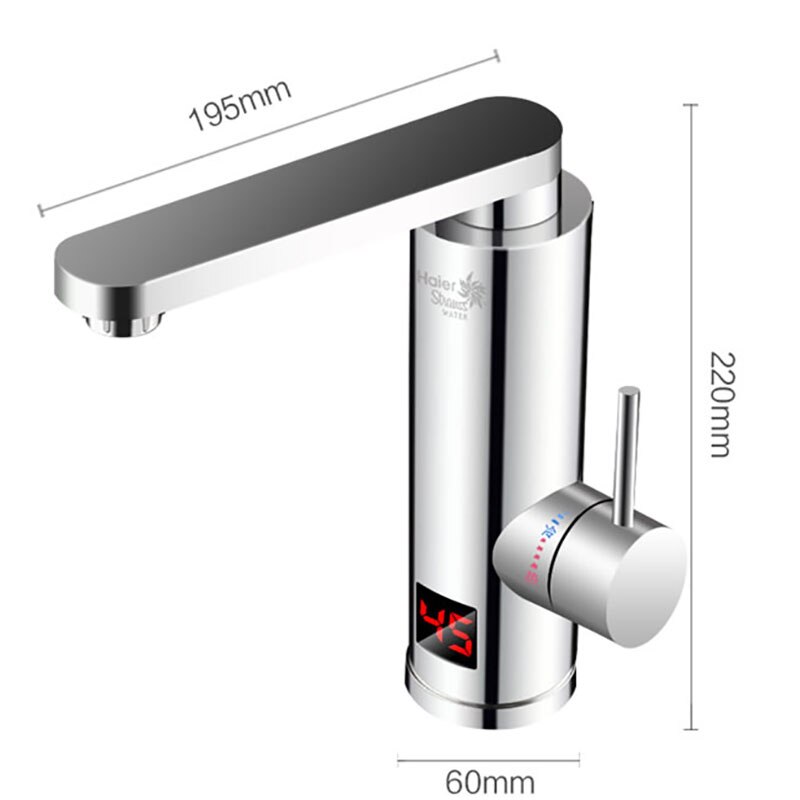 Natychmiastowa elektryczna grzałka robić wody z kranu kran ciepłej wody podgrzewacz bezzbiornikowy przepływowy podgrzewacz wody zimny kran grzewczy 220V kuchnia