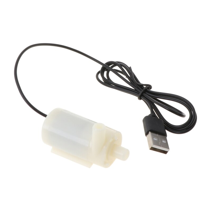 Micro Dompelpomp Fish Tanks Aquarium Usb Aangedreven Dc 5V 2-3L/Min Charger Mini Motor Water-pomp Accessoires