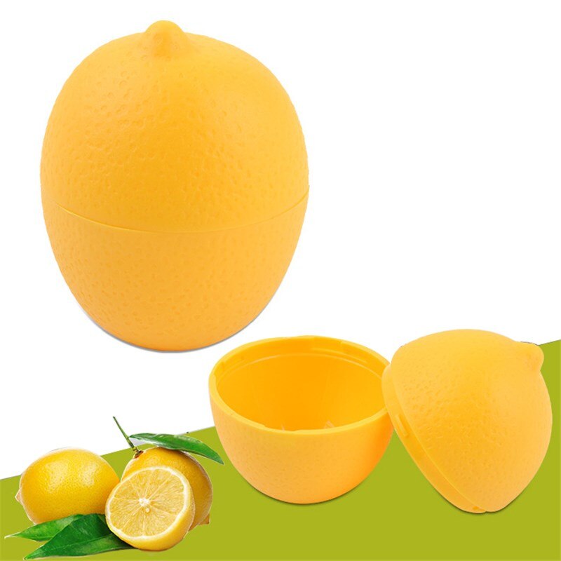 Verse Opbergdoos Lemon Lime Saver Plastic Container Houder Lamp Vormige Vochtig Diverse Voor Keuken Koelkast