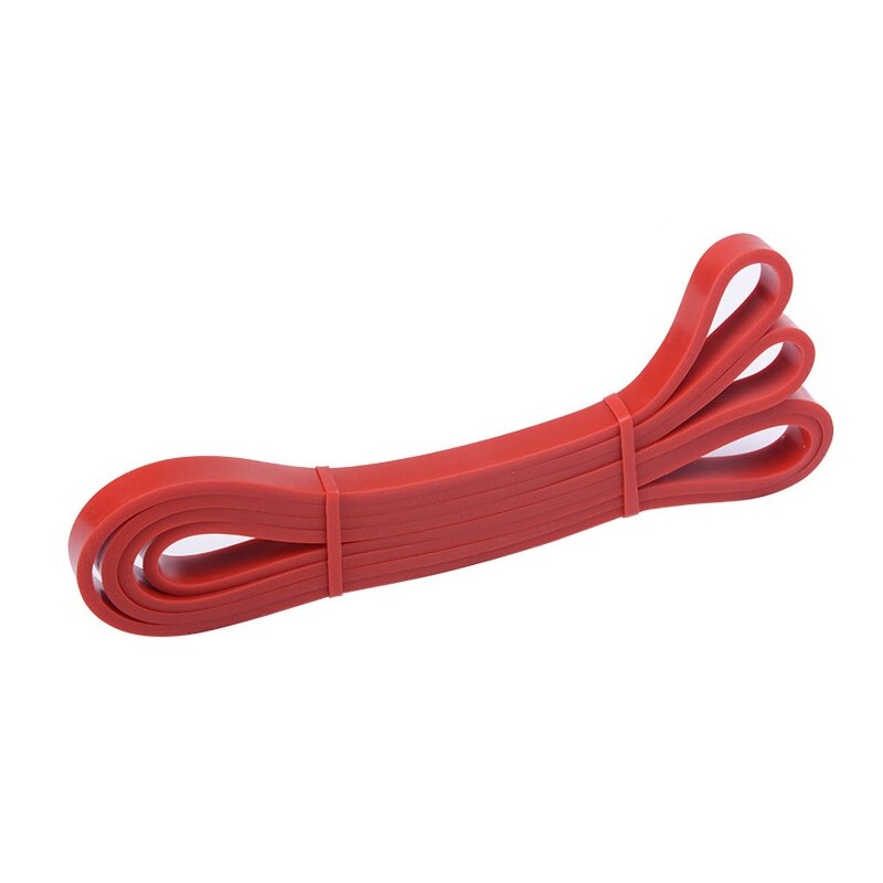 TPE Resistance Band Exercise Elastic Band Workout Ruber Loop Strength Pilates Fitness Equipment Training Expander Unisex: Red 13MM
