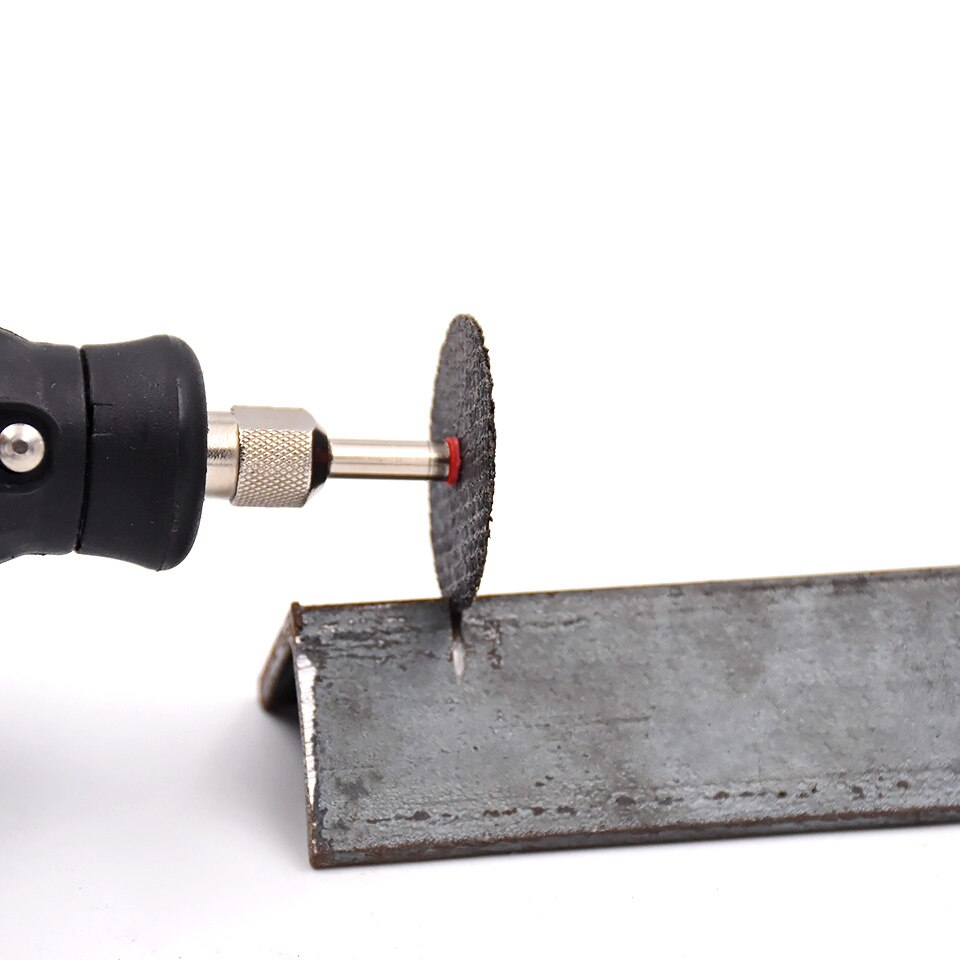 42pcs 32mm Fiberglass Reinforced Cutting Disc Cut-off Wheels with Mandrel Dremel Abrasive Accessories for Rotary Tool Mini Drill