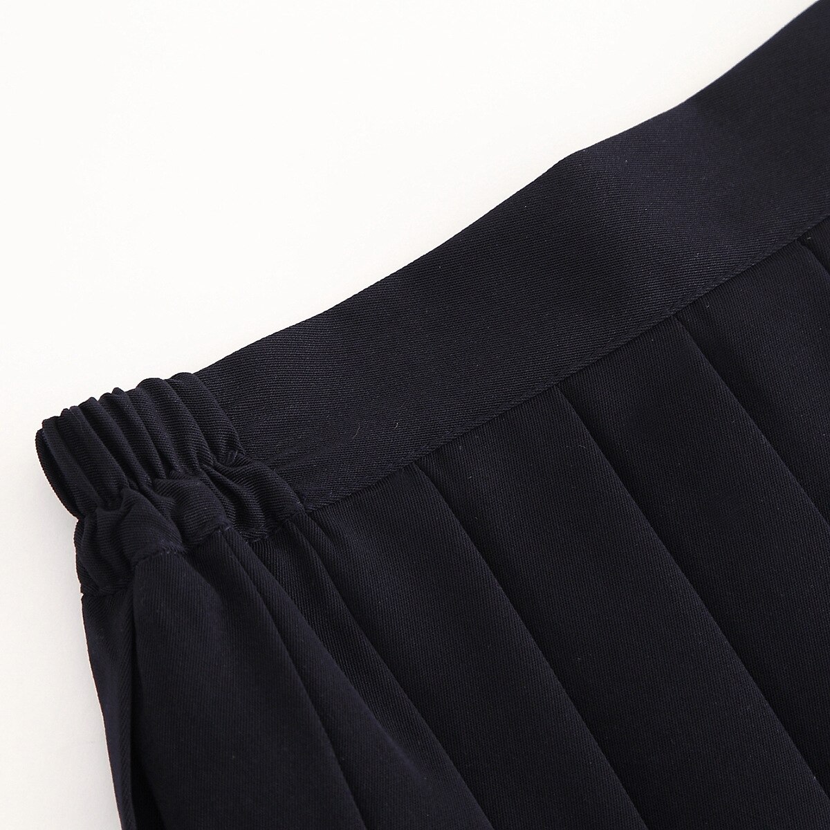 Mini faldas plisadas baratas de cintura alta, falda Harajuku para chicas, falda Lisa negra a cuadros, uniforme escolar de estilo coreano japonés de talla grande