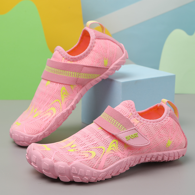 KID Students Barefoot Quick-Drying Beach Swimming Shoes Aqua Shoes Indoor Fitness Running Shoes Summer Water Shoes 29-38#