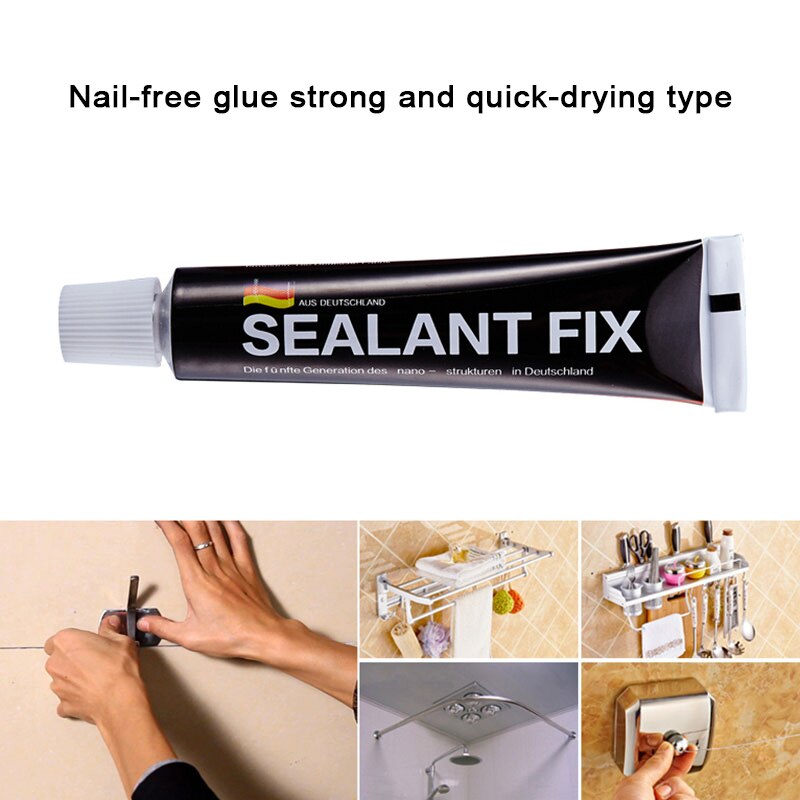 Strong Glass Glue Silane Polymer Metal Adhesive SEALANT FIX for Stationery Glass Jewelry Crystal EJ
